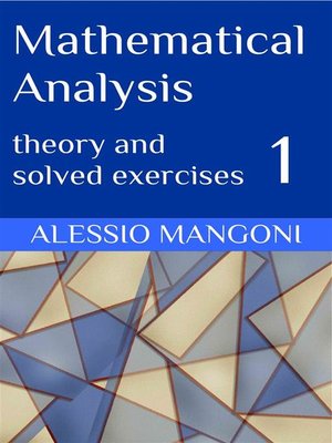 cover image of Mathematical Analysis 1